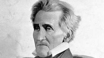 President Andrew Jackson, shown in an undated portrait, continues to fascinate historians.