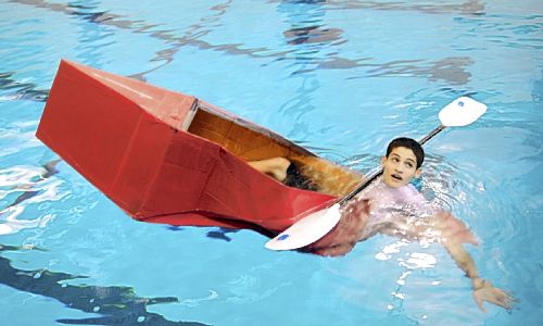 Cardboard Boat Project