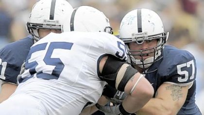 Penn State center A.Q. Shipley is a Moon High School graduate.