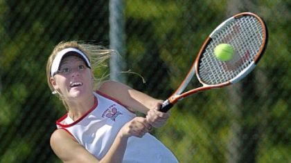 Allison Riske only competed one year for Peters Township High School, but she won WPIAL and PIAA singles titles that season.