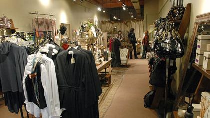 Inside Spoiled Chics on Beaver Street in Sewickley.